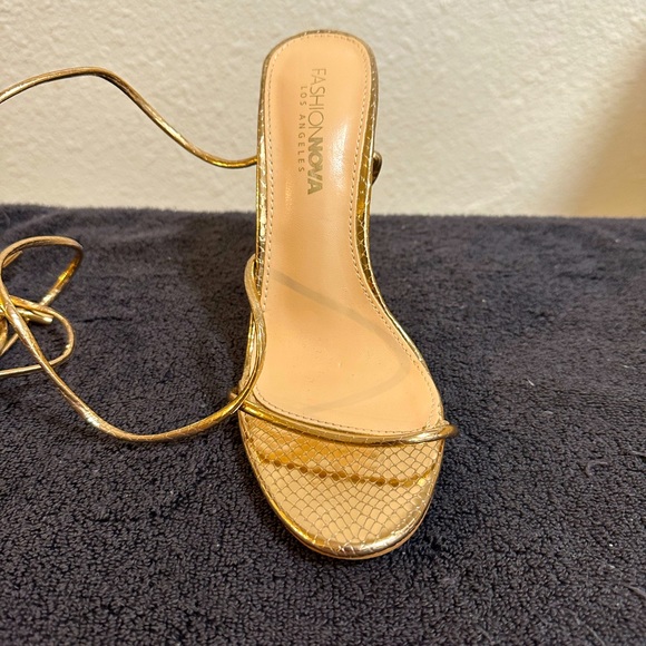 Pure Innocence Heeled Sandals - Picture 1 of 5